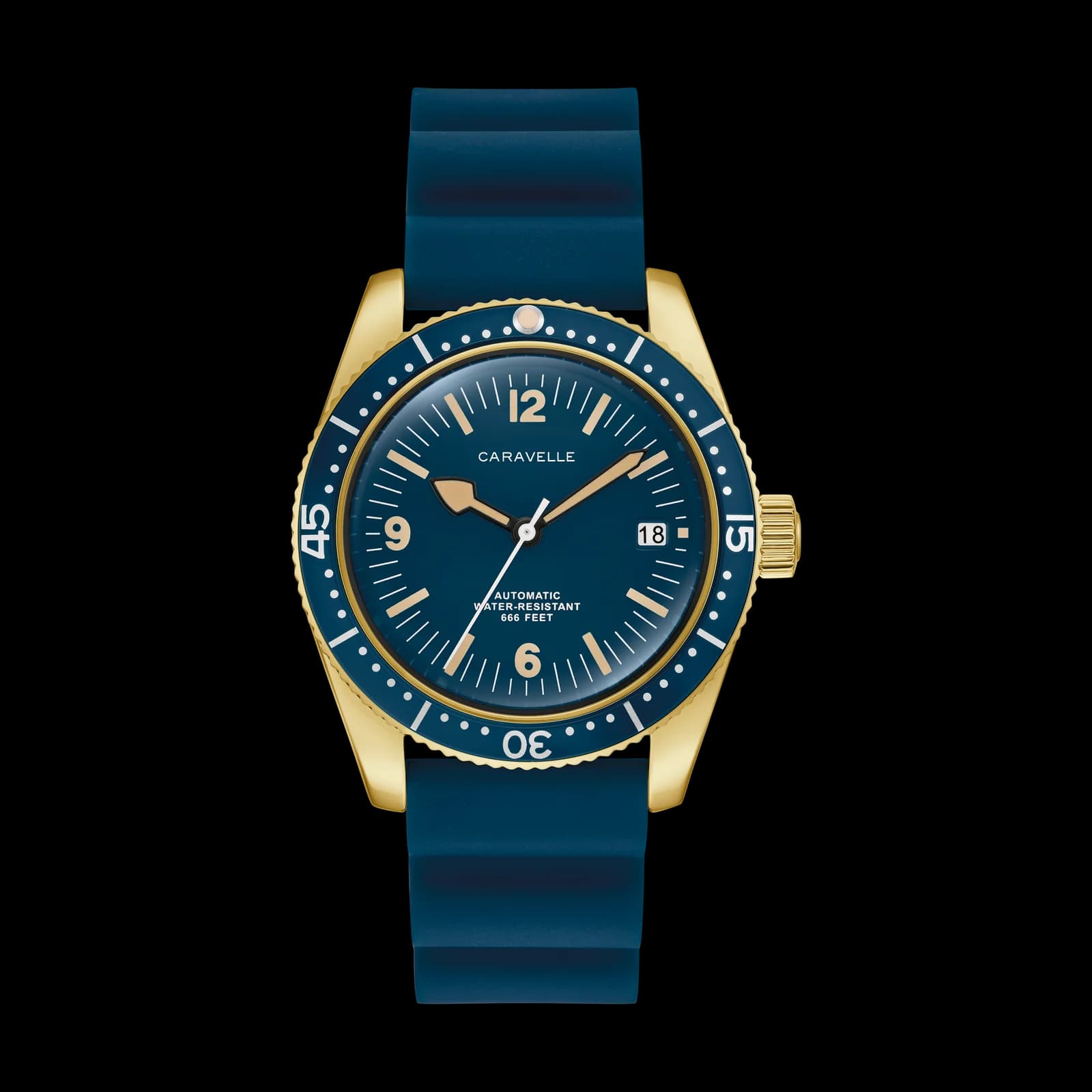 Caravelle Sea Hunter Automatic 44B129, Navy