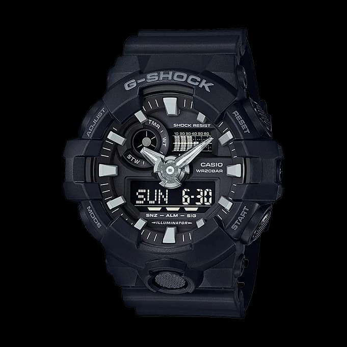 Casio G-Shock GA-700-1B, Black