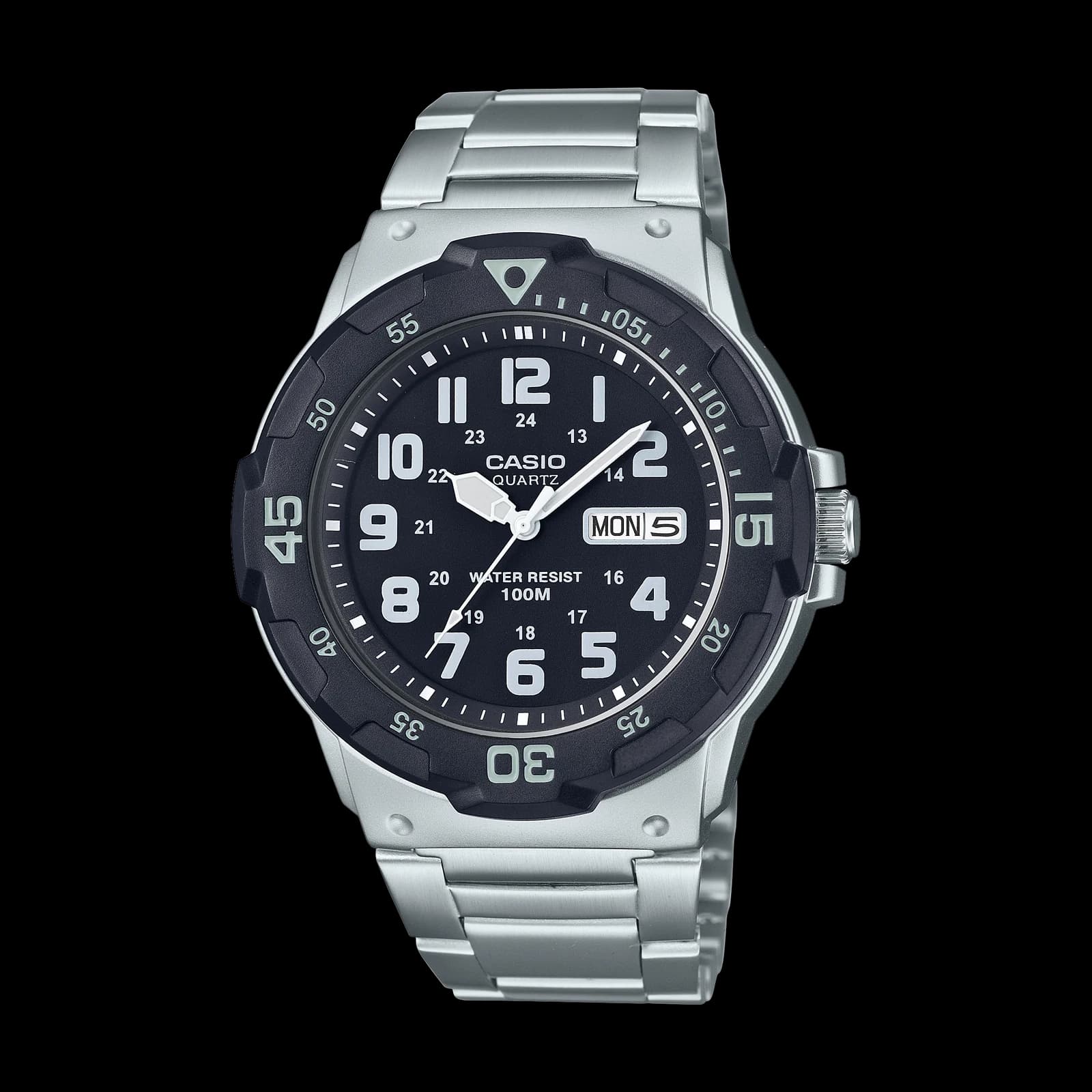 Casio MRW-200HD, Black Dial