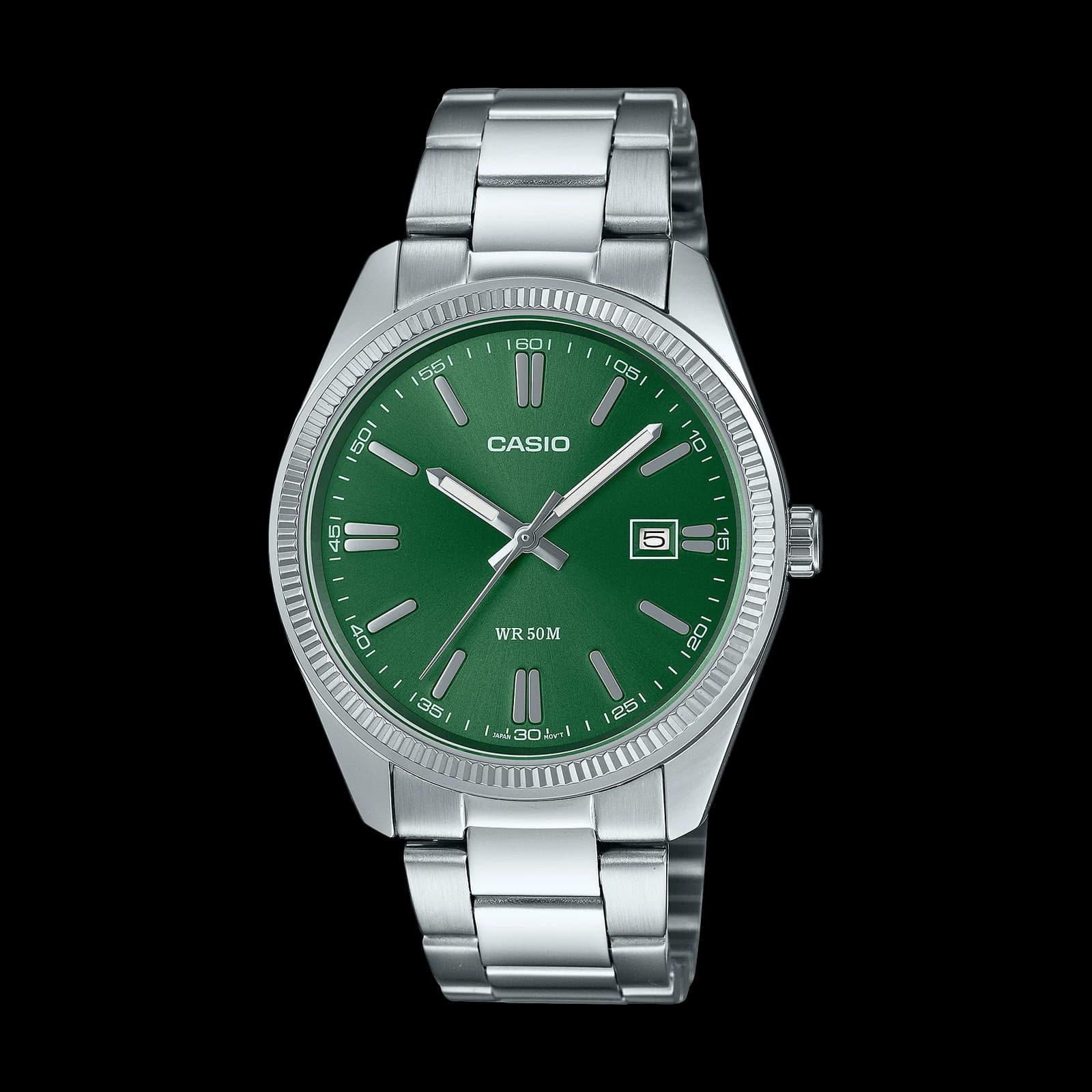 Casio MTP-1302D, Green Dial