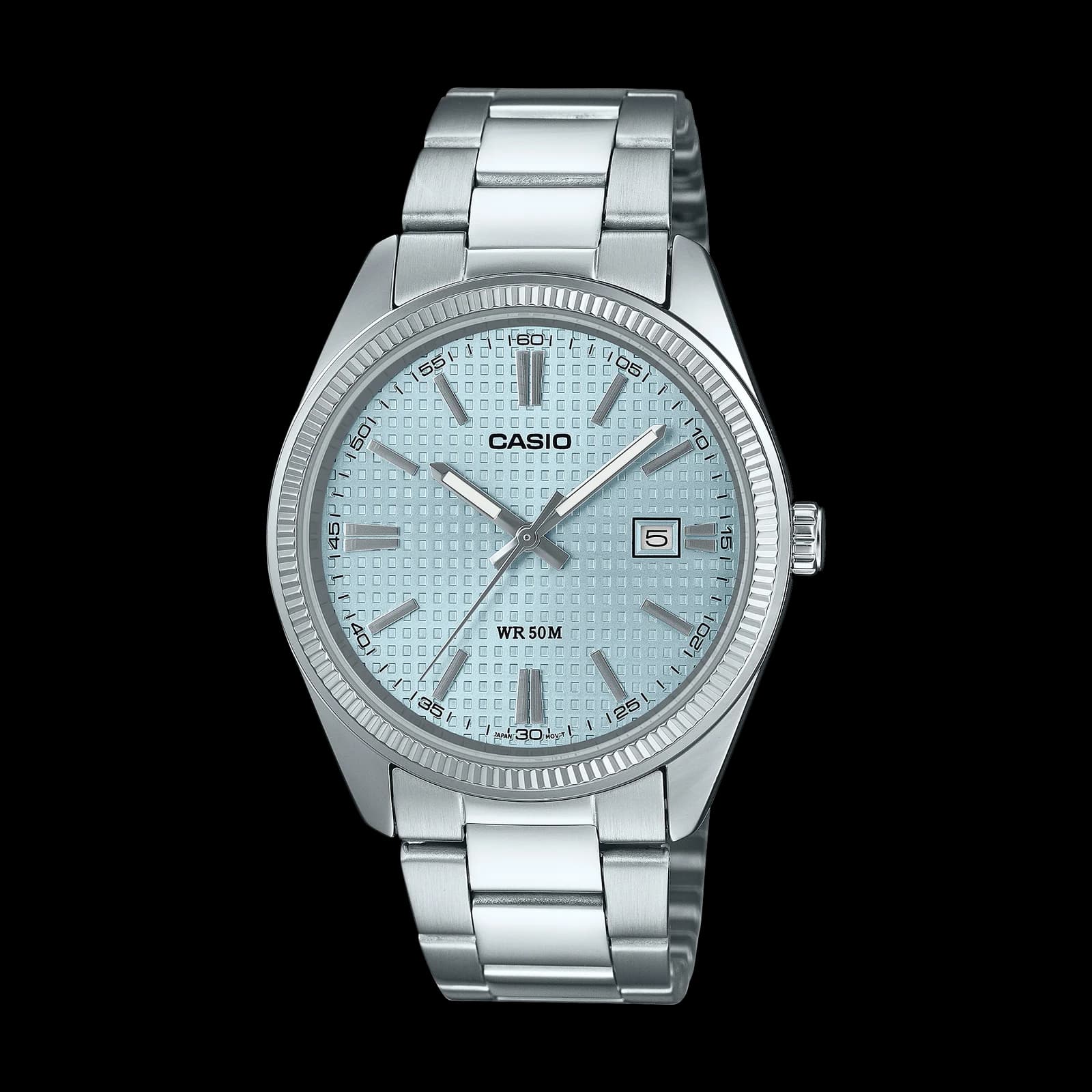 Casio MTP-1302PEC, Light Blue Dial