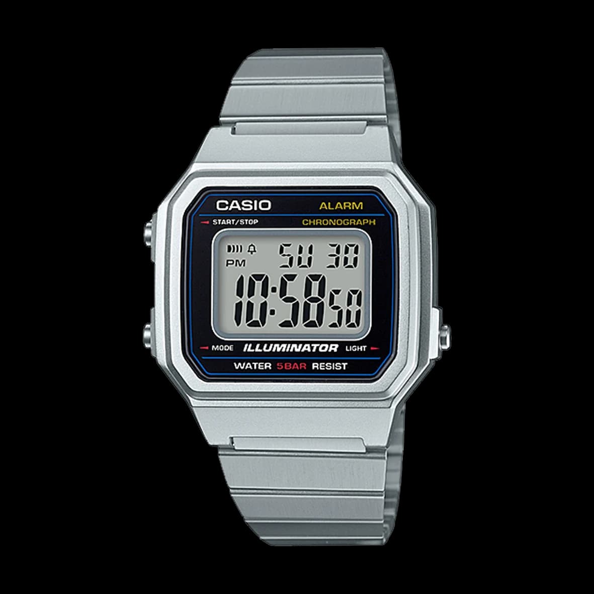 Casio Vintage B650WD-1A, Silver