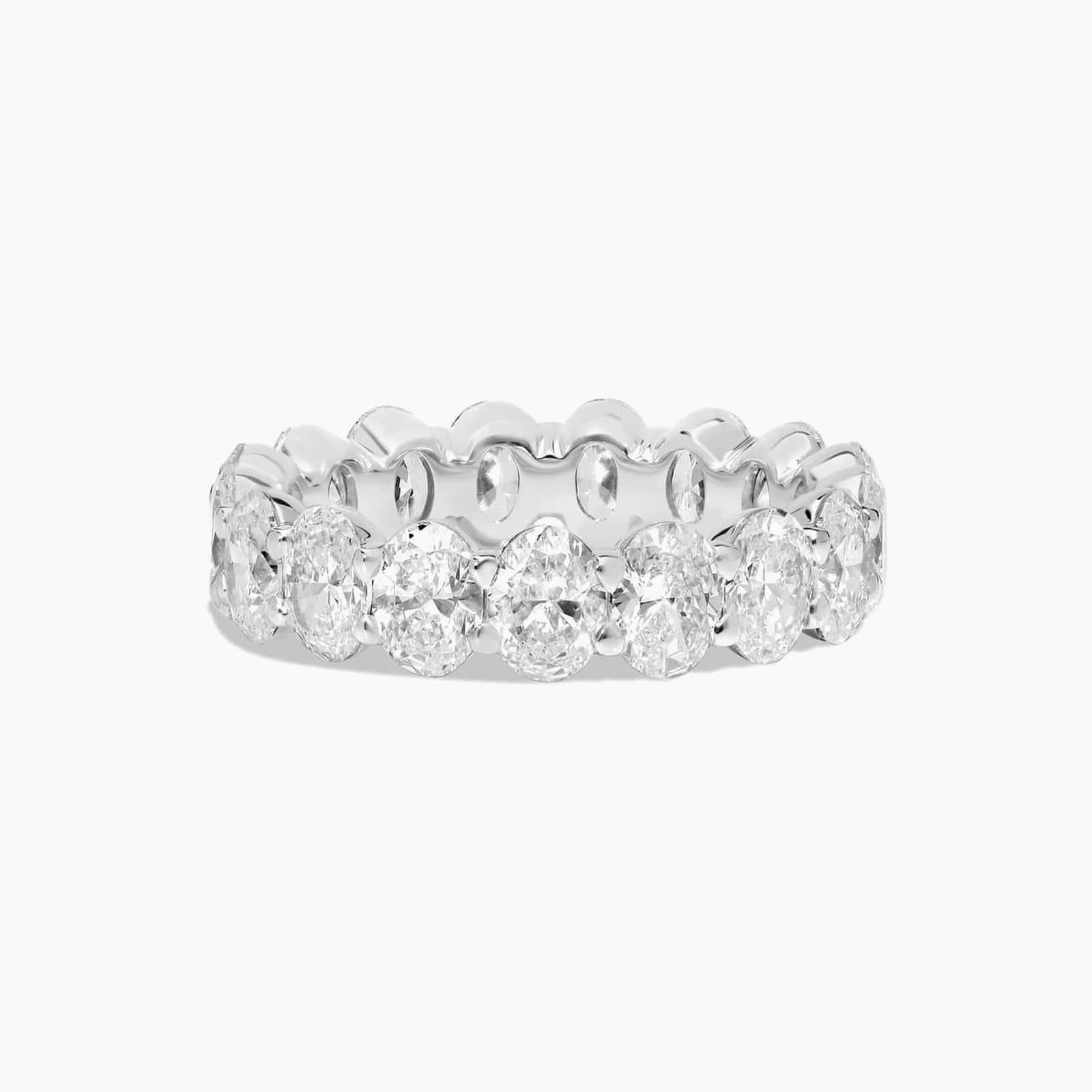 Oval Cut Diamond Eternity Ring