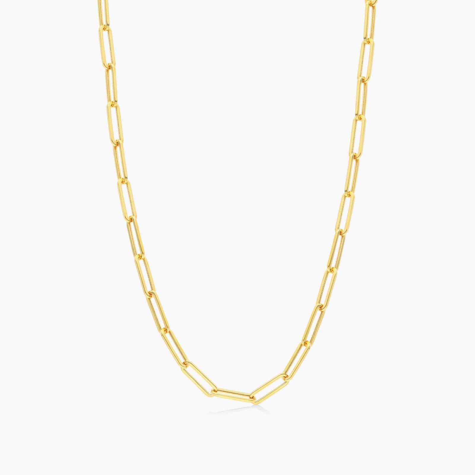 Paper Clip Chain Necklace